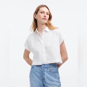 Madewell Crop Dolman Shirt
